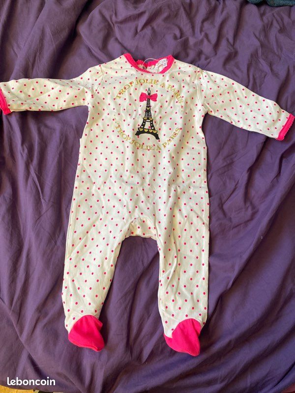 Pyjama fille 6 mois neuf (image 1)