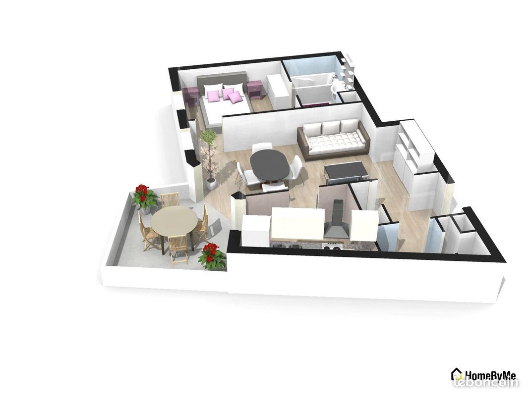 Appartement 2 pièces 50 m² · à Strasbourg · 50 m² · 820 €/mois