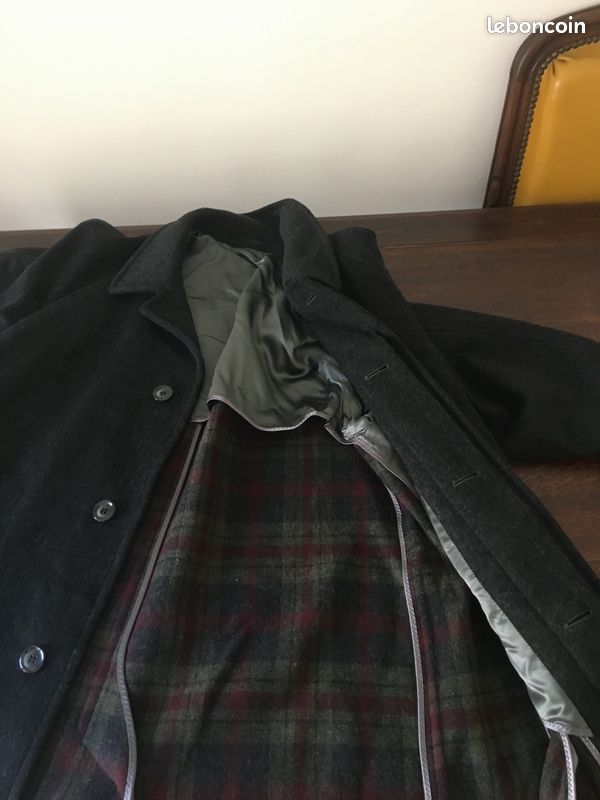 Manteau Droit Yves Saint-Laurent H taille 52 (image 3)