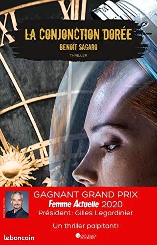 Roman thriller "La conjonction dorée“ prix femme actuelle 2020 (image 1)