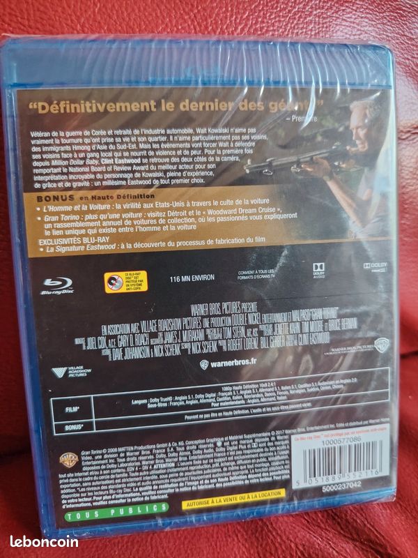 Grand Torino Blu Ray (image 2)