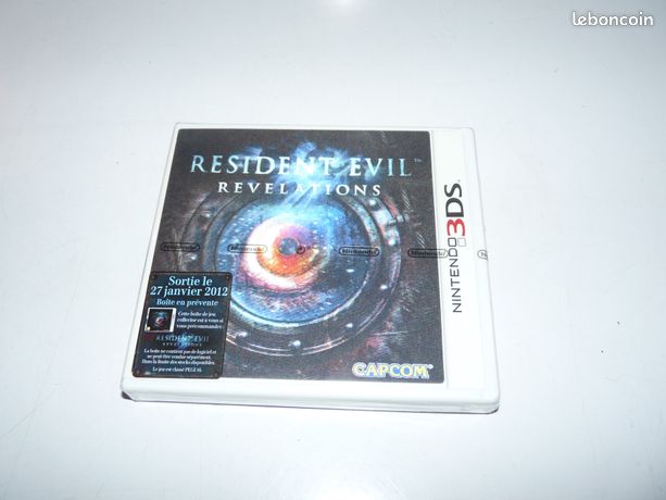 Boite collector resident evil revelations nintendo 3ds neuf sous