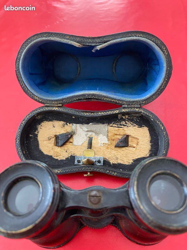 ANCIENNES JUMELLES DE Theatre Recouvertes De Nacre Avec Sacoche - Debut Xxeme EUR 55,00