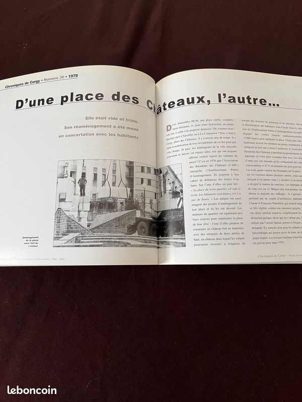 Livre Chroniques de Cergy : 30 ans d'aventure en ville nouvelle, 1964-2000 (image 2)