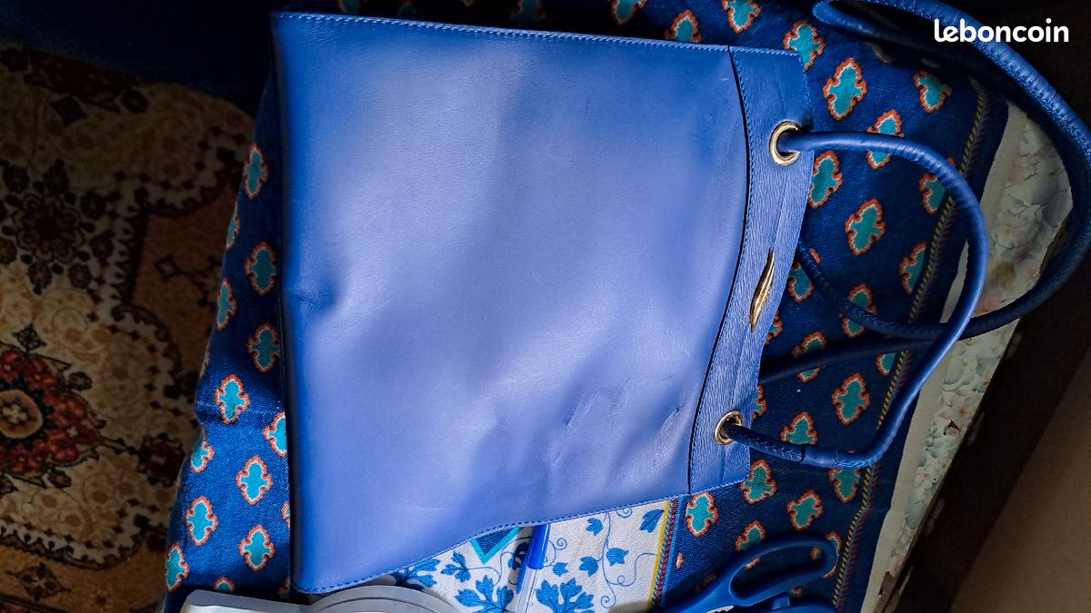 Sac à main neuf bleu électrique neuf (image 2)