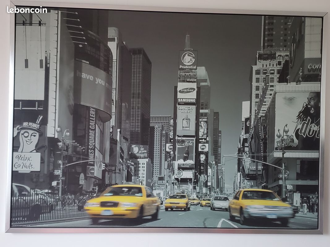 Grand tableau / cadre New York (image 1)
