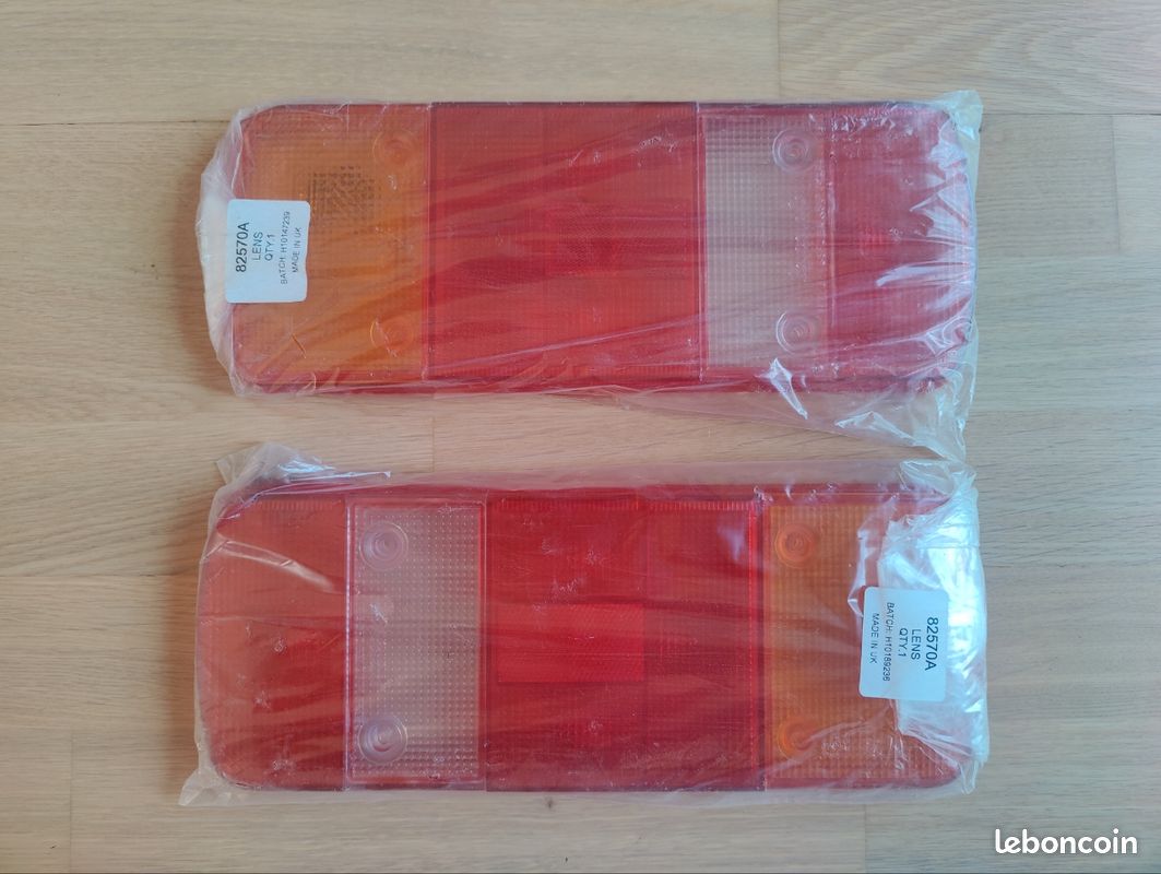 Lot de 3 vitres de feu Rubbolite 82570A - NEUF (Volvo, Renault, DAF) (image 1)