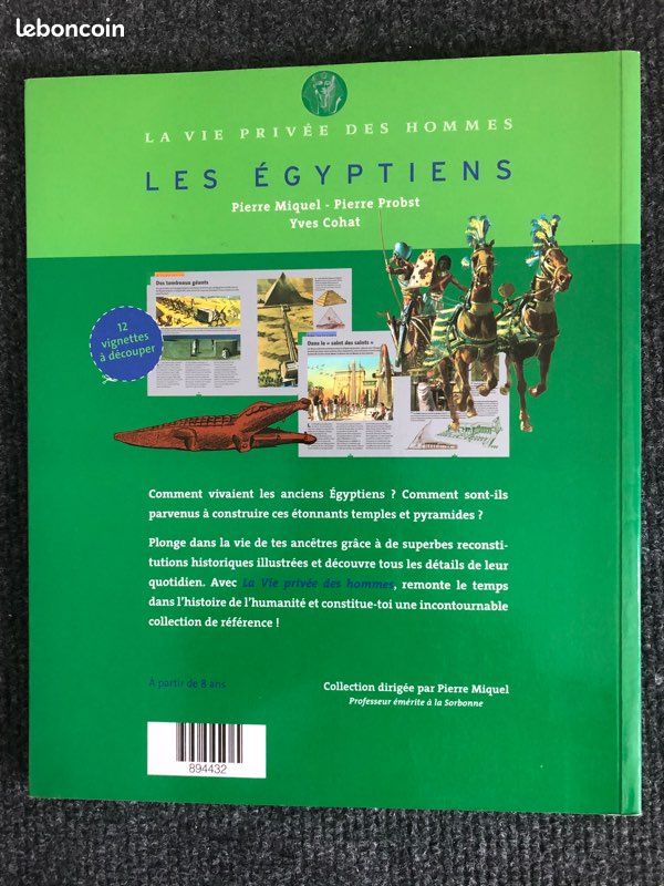 Livre « les égyptiens » (image 2)