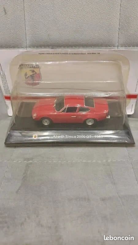 BV Firenze Italia ABARTH SIMCA 2000 GT Corsa #5 1964 Stato A In