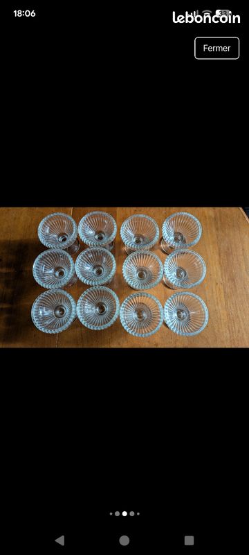 12 coupes à glace / bol dessert vintage (image 4)