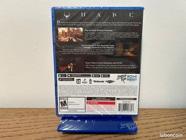 QUAKE - PS5 - PlayStation 5 - LRG - Limited Run Games