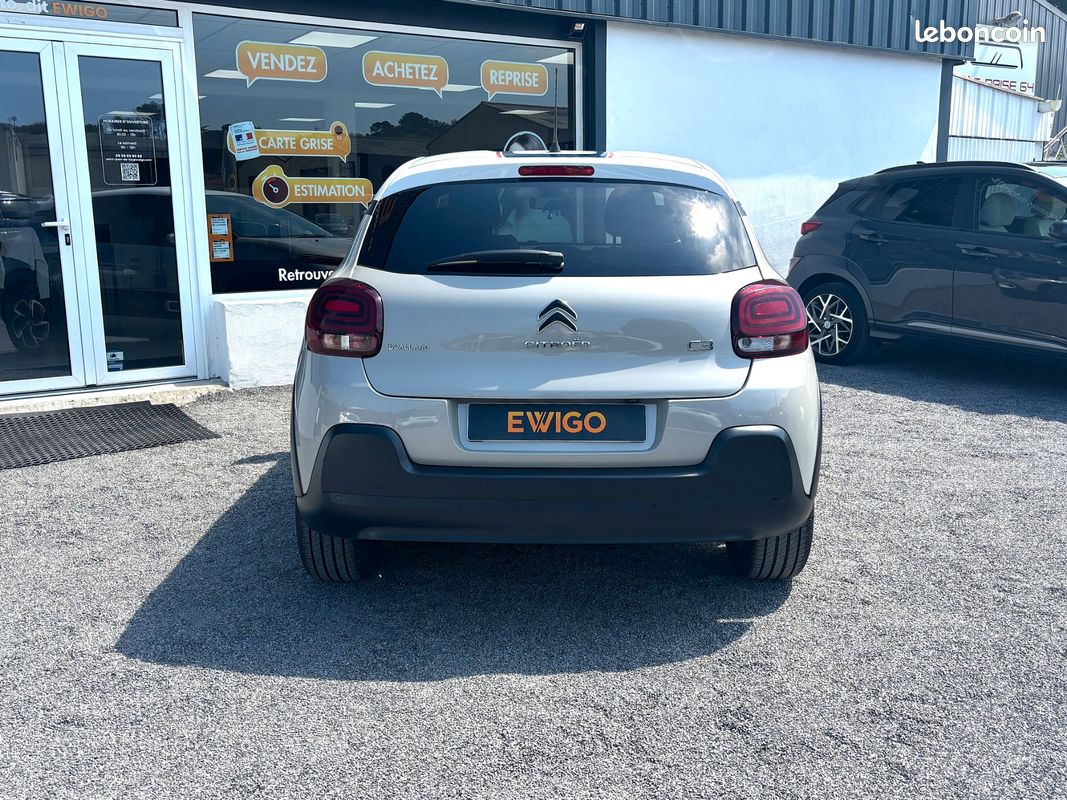 CITROEN C3 GENERATION-III 1.2 PURETECH 110CH S&S SAINT JAMES EAT6 BVA / 1ÈRE MAIN / ENTRETIEN CITROËn (image 14)