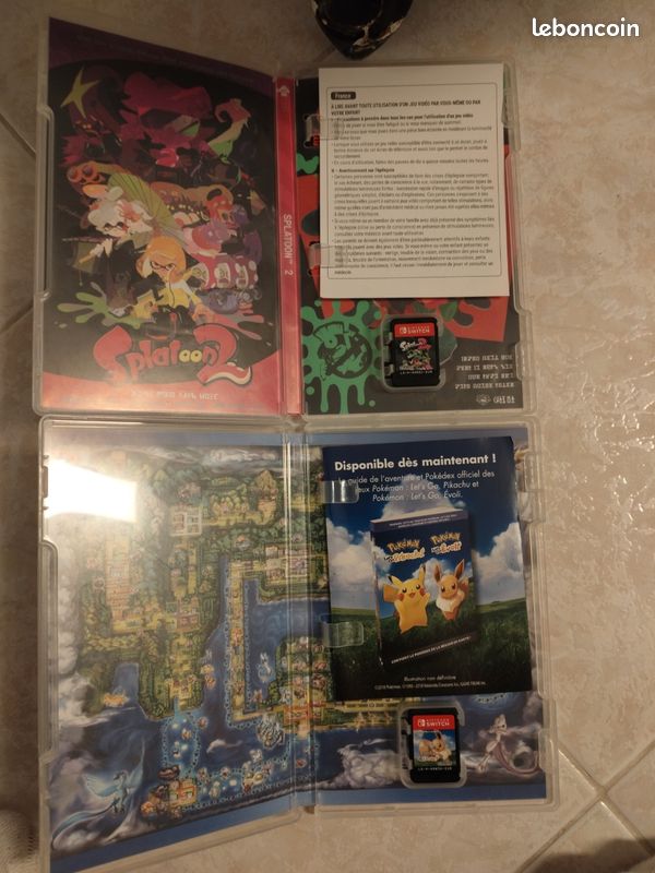 Je switch Pokémon Evoli et splatoon 2 (image 3)