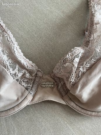 Soutien-gorge Fleurettes Hechter Studio - Bonnet B, Armature, Taille 85, Rose - Neuf Avec étiquettes