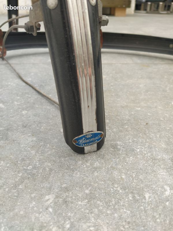 Garde Boue 700 Martelé Avant & Arrière 47mm Complet vélo ancien ville vintage