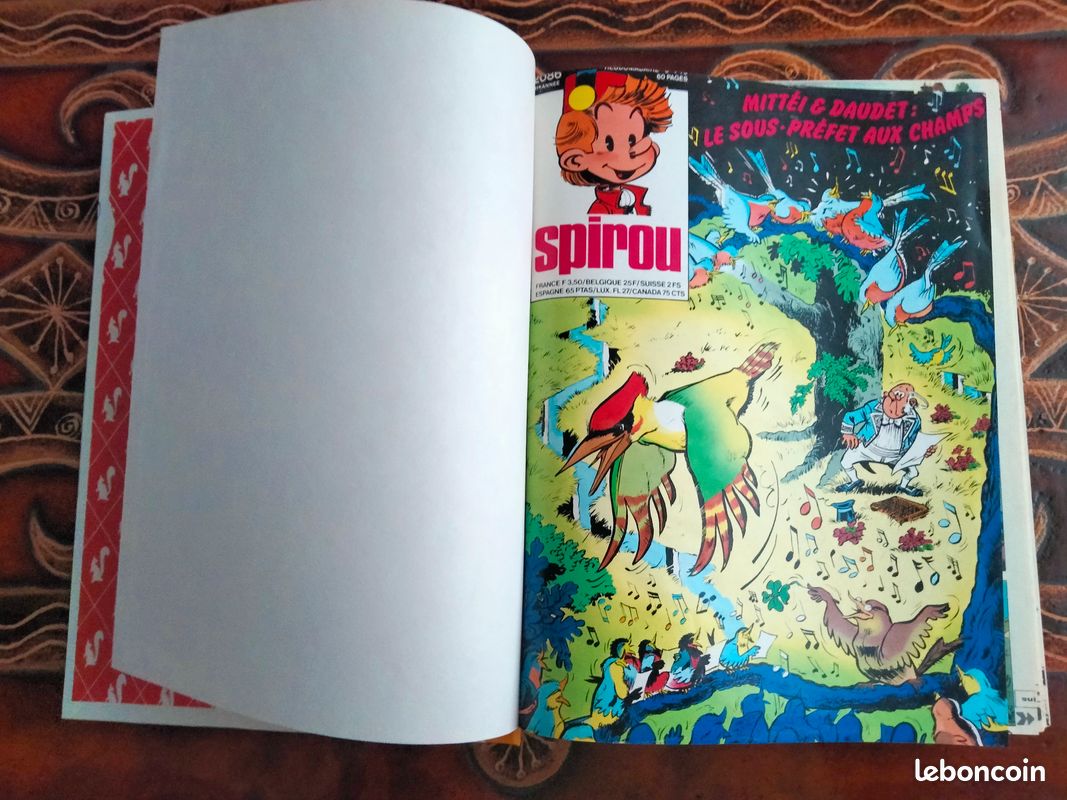 Reliure Album Spirou n° 149 de 1978 bte 33 2e ex (image 6)