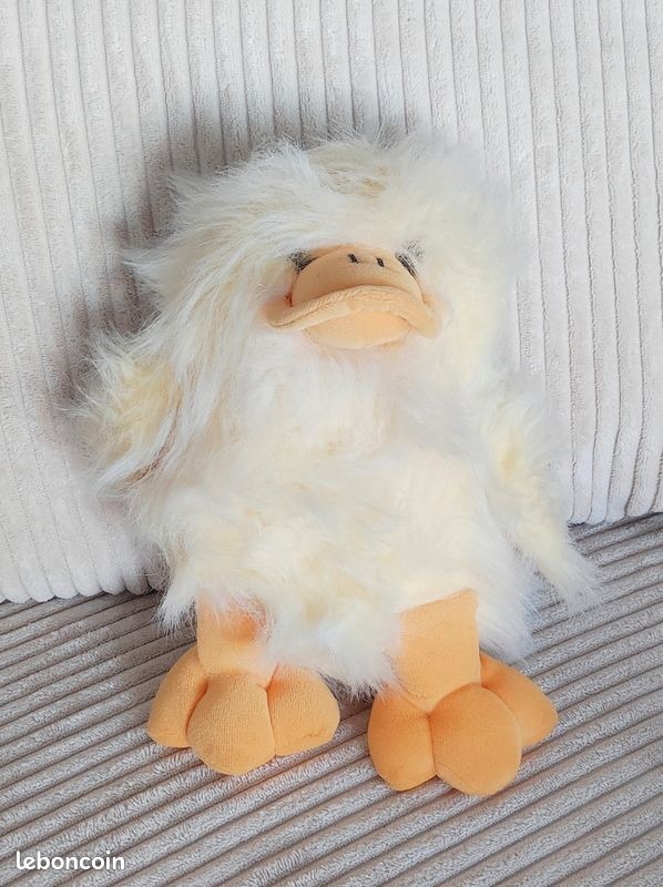 Peluche Poussin Tout autour du monde Moulin roty