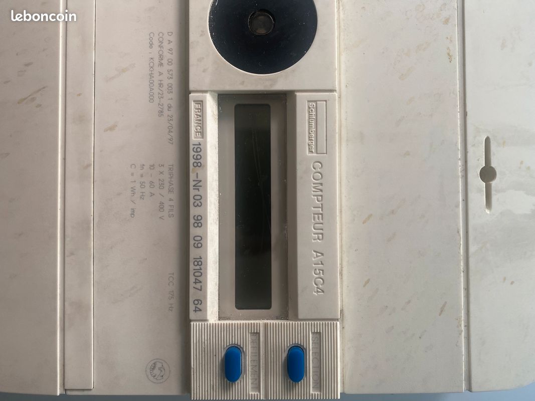 Compteur électrique triphasé (image 2)