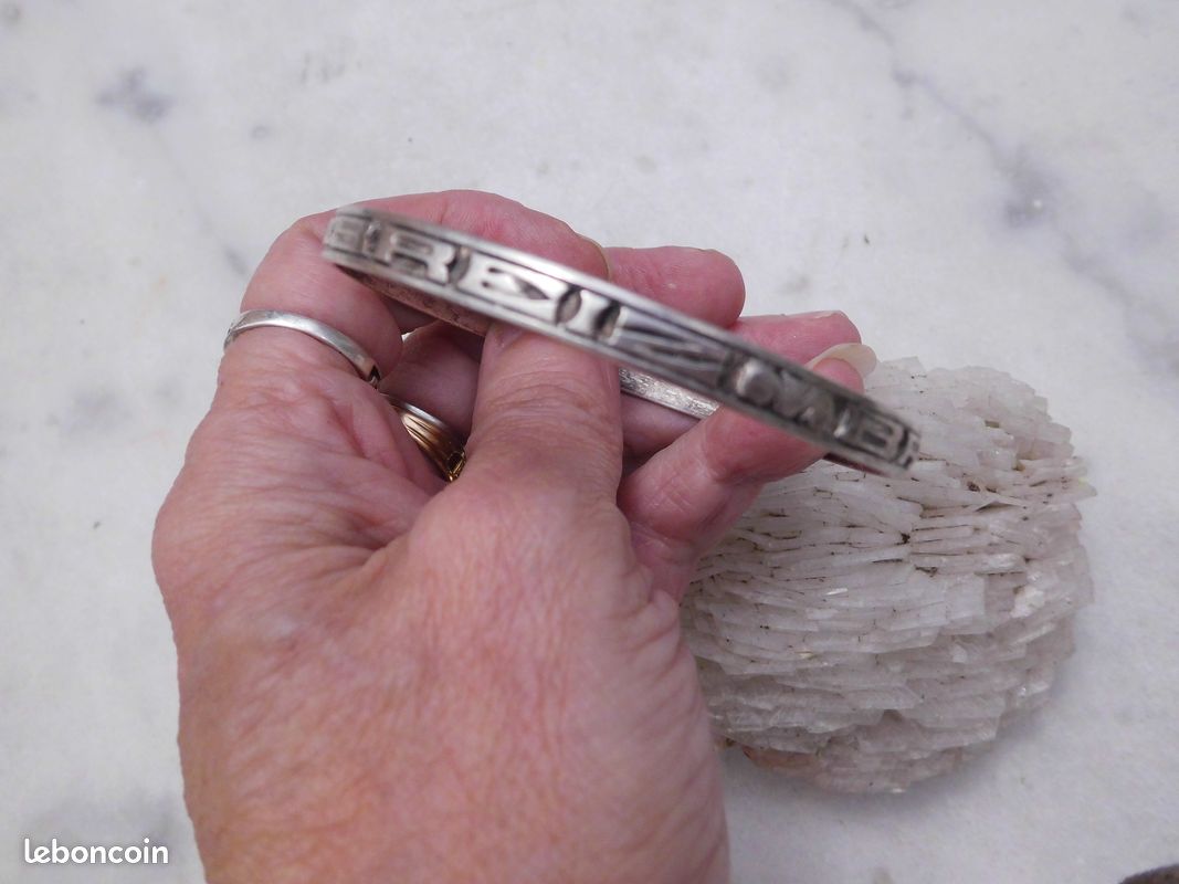 Bracelet breton argent (image 1)