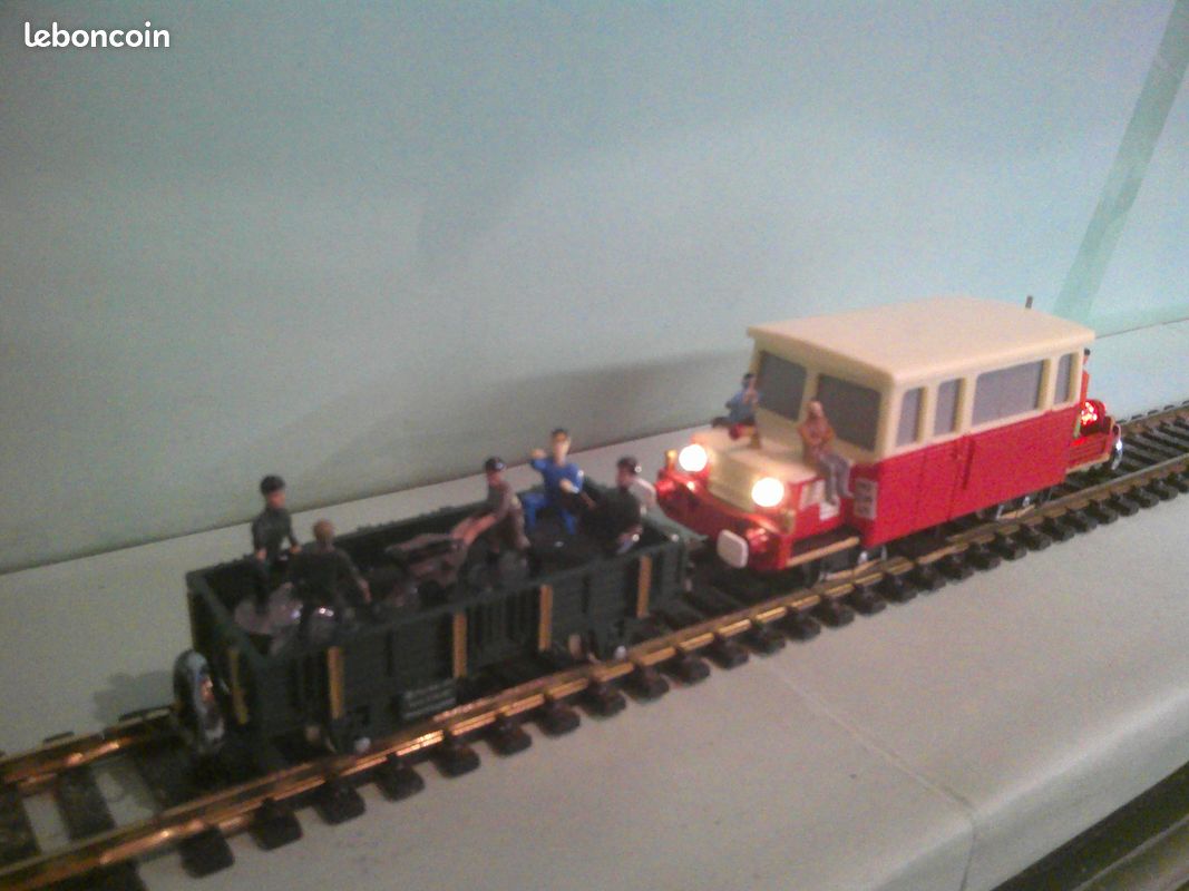 Train électrique - Draisine jouef avec lumière HO / 187 N° 4 (image 2)