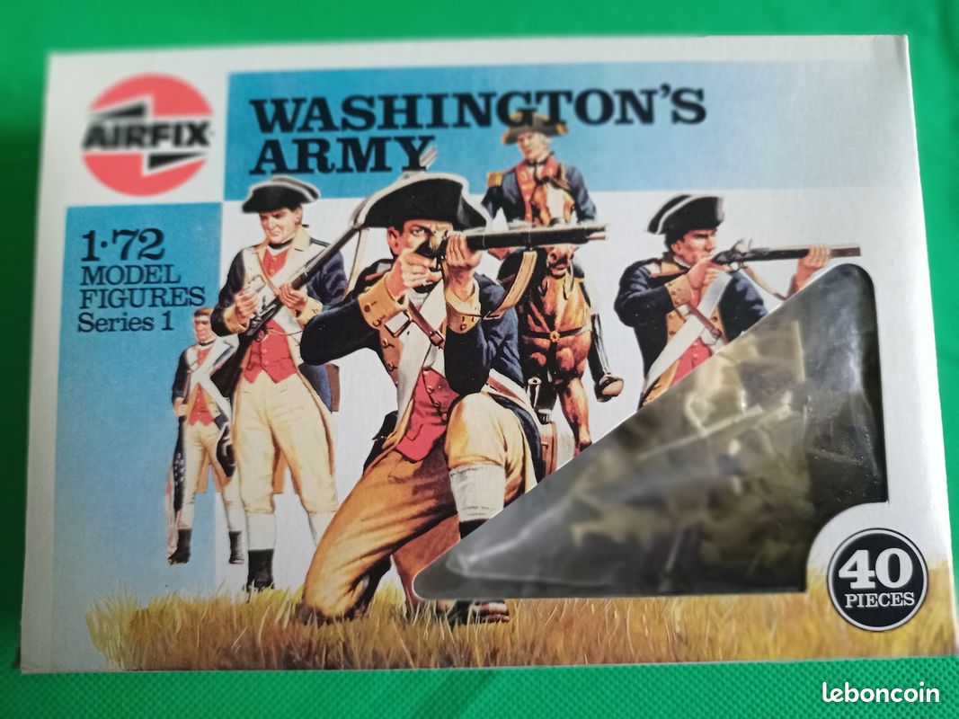 47 Figurines Soldats Américains Airfix 1:72 - 2ème Guerre Mondiale (plastique Peint, état Bon)