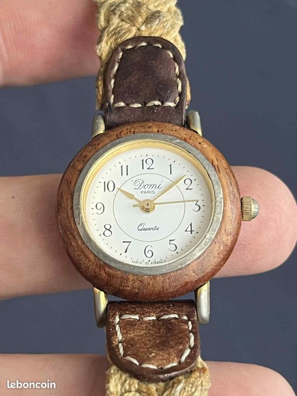 Montre Vintage Française Boimondau - Mécanique Manuelle, Style Militaire - Occasion