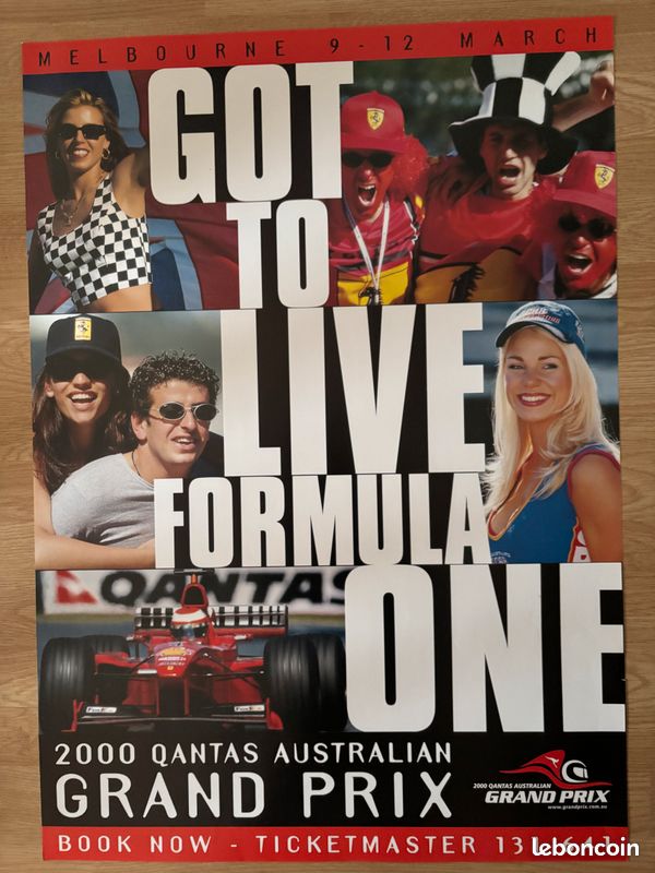 Affiche Grand Prix F1 - Formula One Poster (image 1)