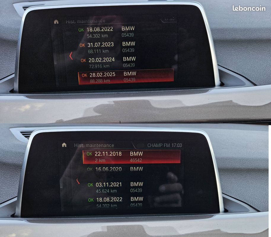 BMW X1 18I 140 CH S-DRIVE XLINE 1ère main avec historique d'entretien (image 7)