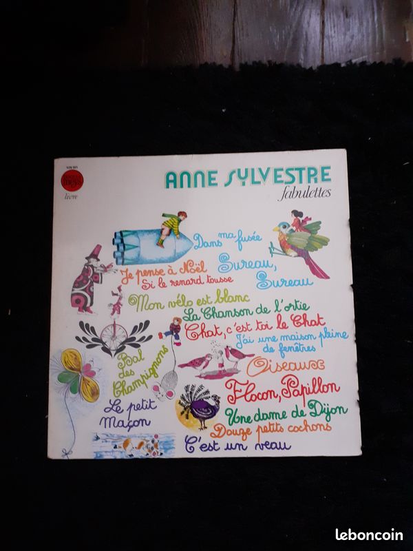 Disque vinyl 33T Anne Sylvestre (image 1)