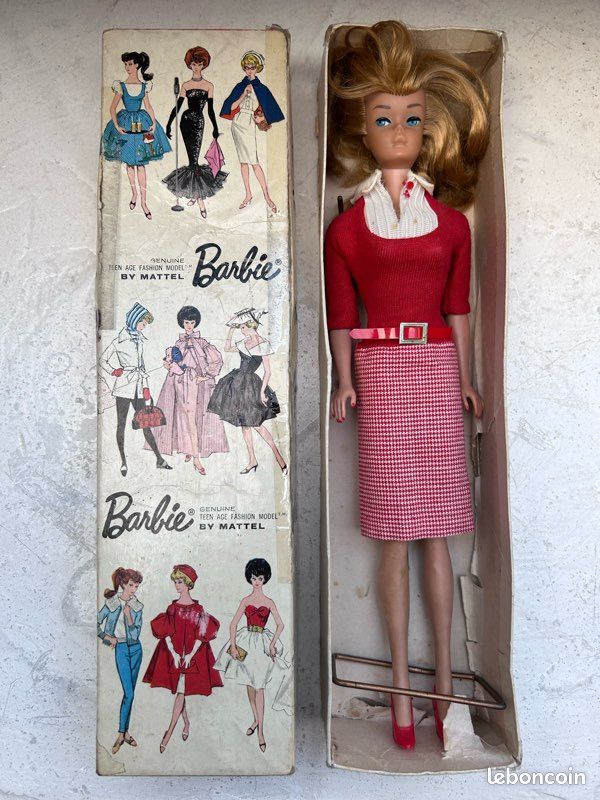 Poupée Barbie Vintage 1962 – Mattel Japon – Originale Avec Vêtements
