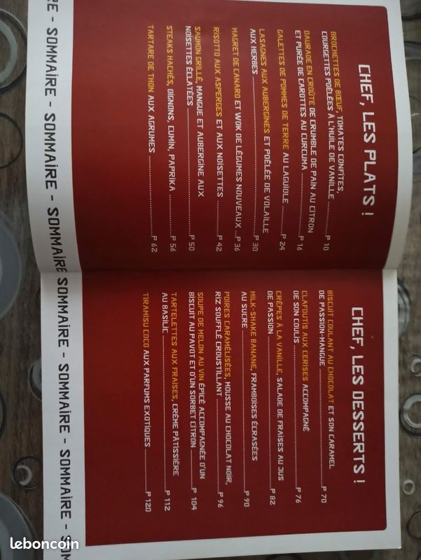 Livre chef la recette (image 2)