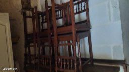 Lot 6 chaises anciennes (image 7)