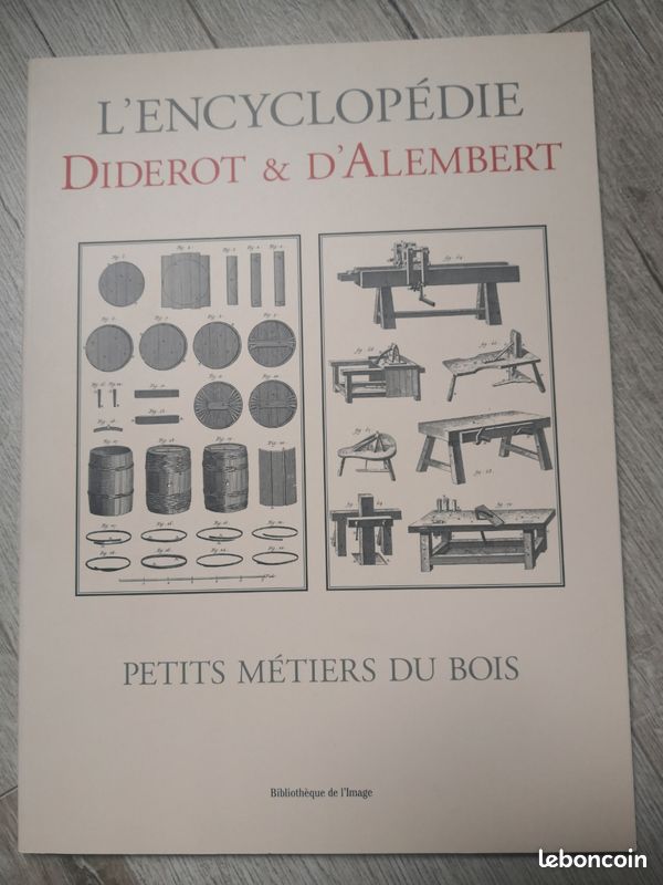 Encyclopédie Diderot D'Alembert : Métiers du bois (image 1)