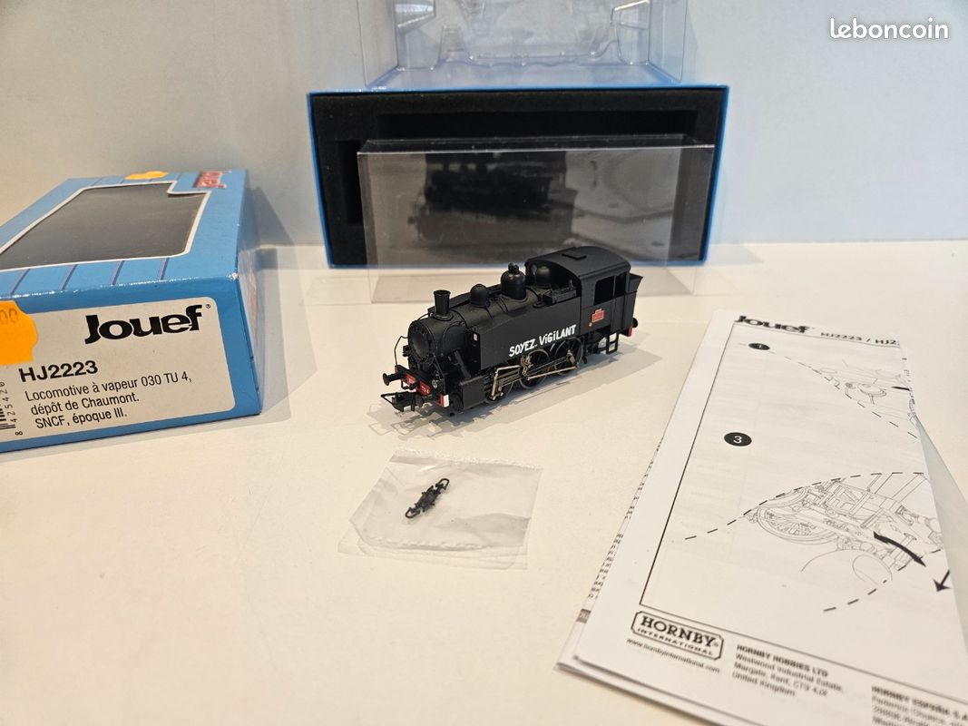 JOUEF Ho locomotive vapeur type 030 TU 4 SNCF - Modélisme