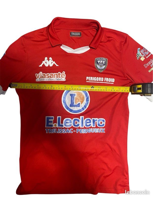 Maillot De Foot Kappa – District De Gironde N7, Taille Unique (occasion, Porté)