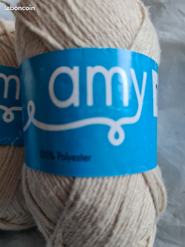 Lot de 4 pelotes ecru Amy de Zeeman (image 2)