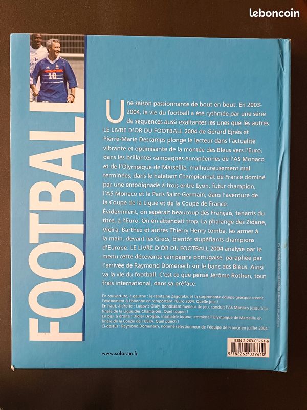 Le livre d'or 2004 football (image 3)