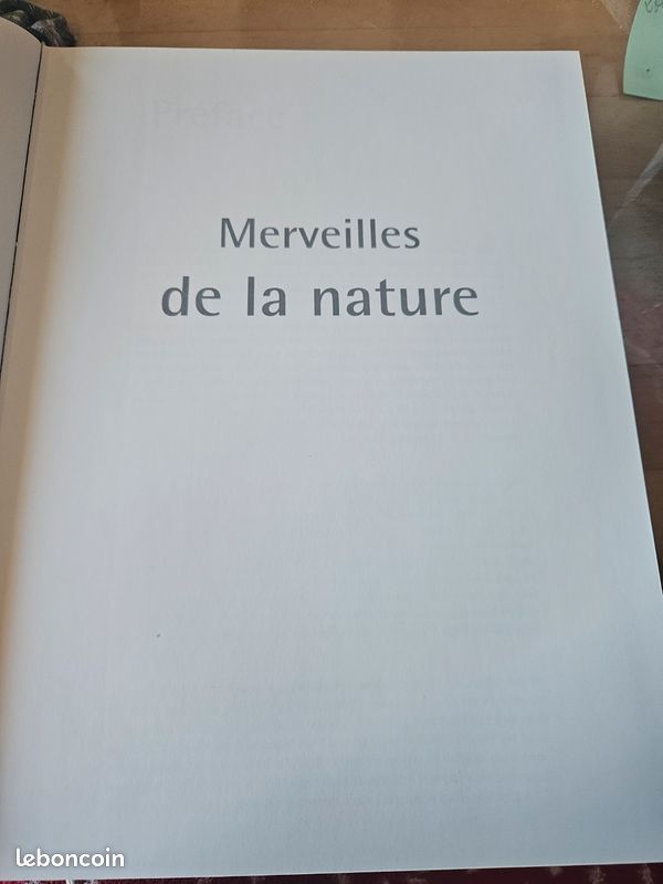 Livre merveilles de la nature (image 2)
