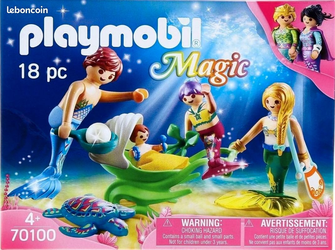 Famille de sirènes Playmobil (image 2)