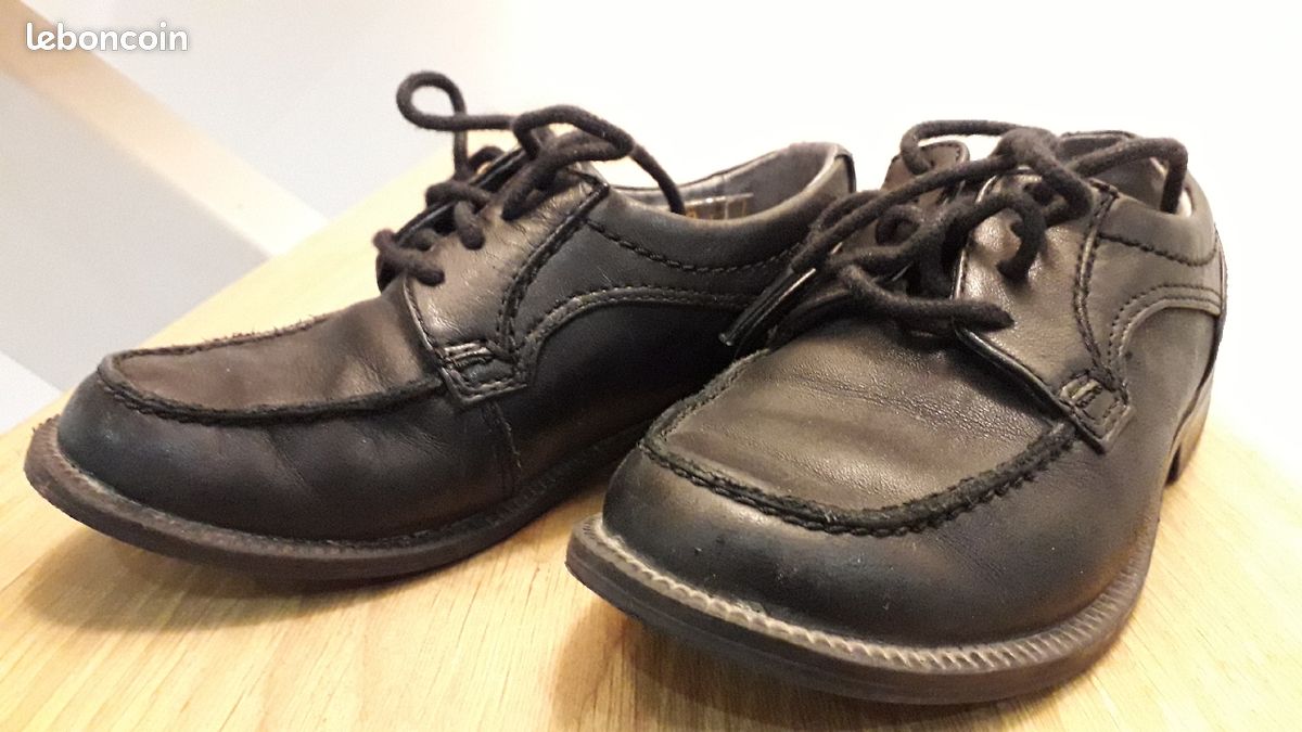 Mocassins garçon 26 noir cérémonie (image 2)