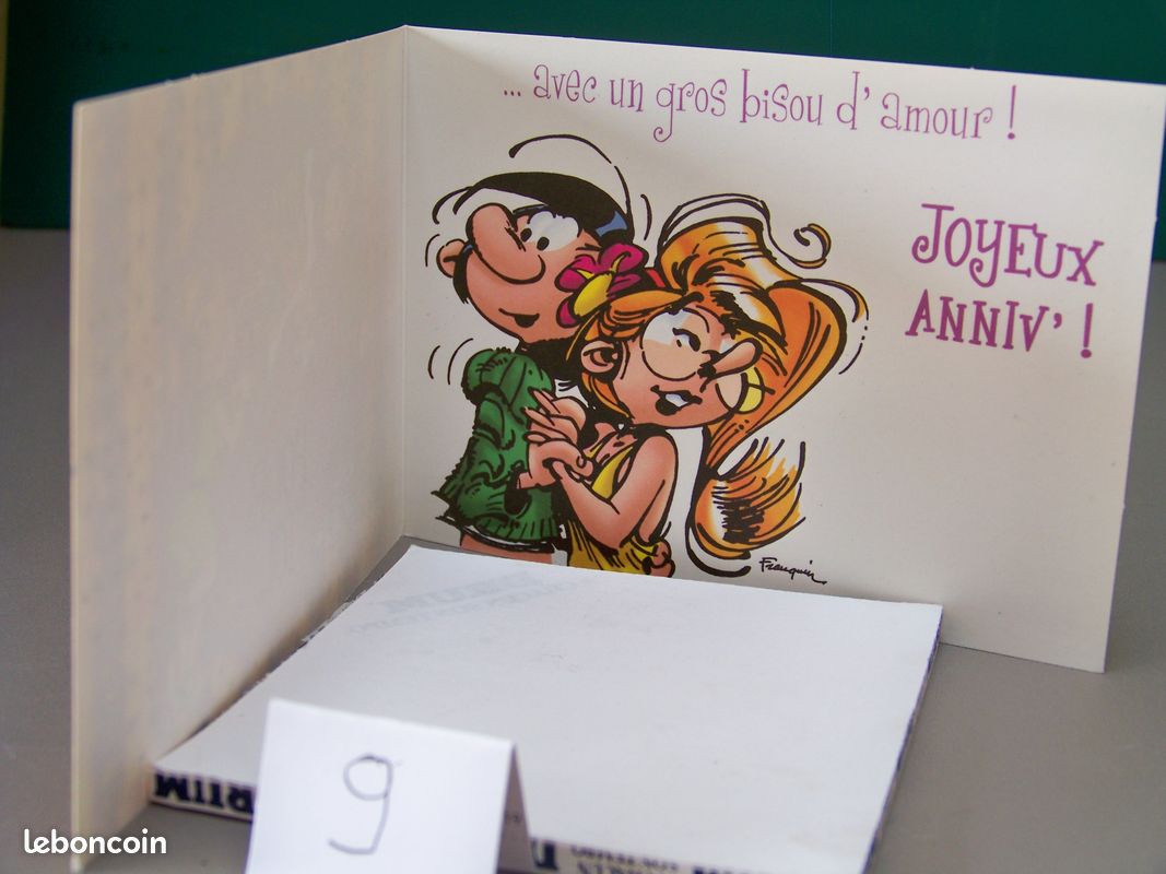 Cartes postales doubles Gaston Lagaffe 2003_2 (image 11)
