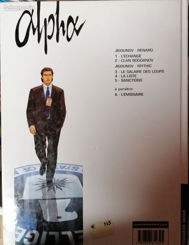 Bd alpha tome 1 l'échange (image 2)