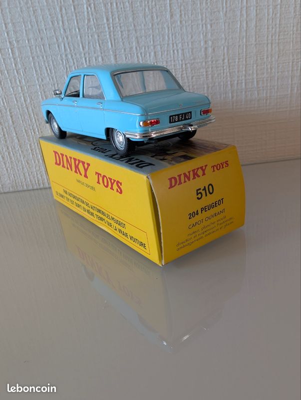 Minialuxe 204 Peugeot Verte - Échelle 1:43 - Dans Sa Boîte D'origine - Occasion