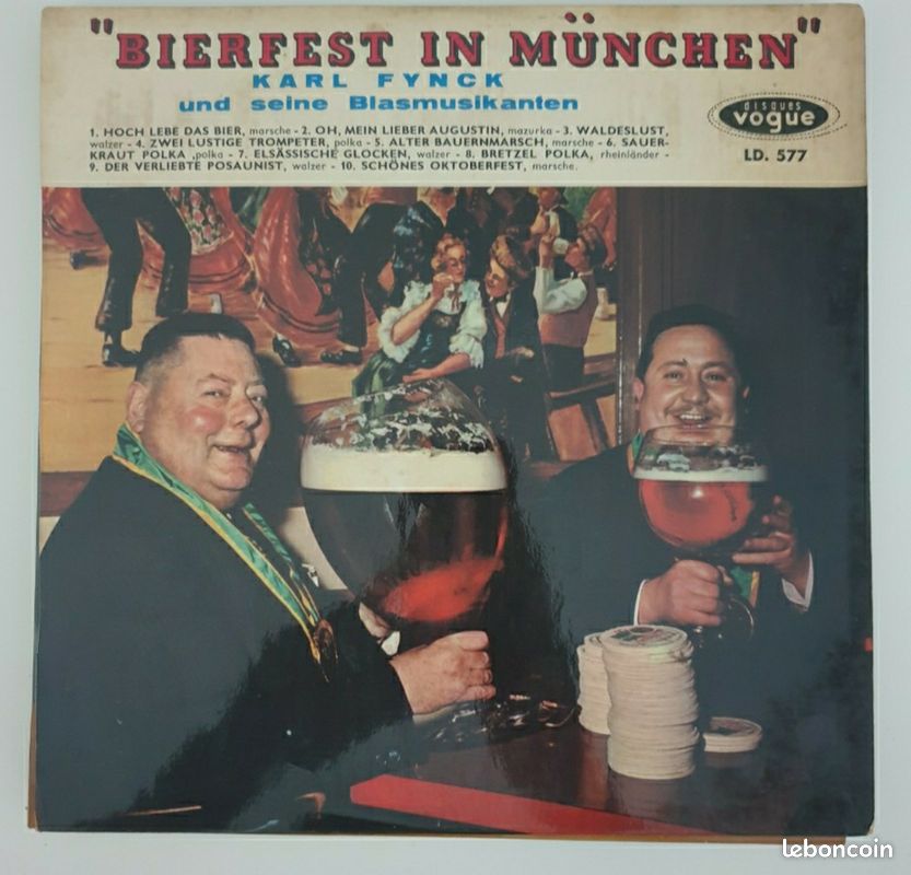 Vinyle BIERFEST IN MÜNCHEN (image 1)