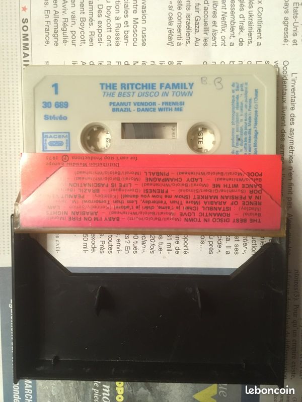 Rare cassette disco the ritchie family (image 2)