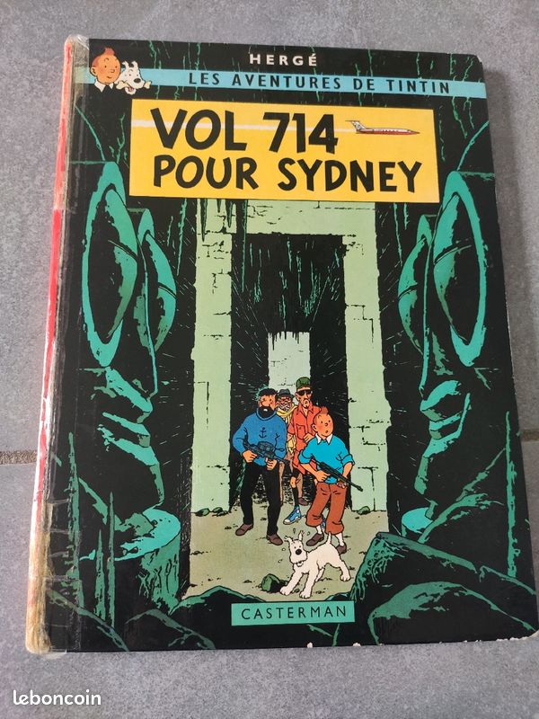 Tintin Vol 714 pour Sydney Ed.1968 (image 1)