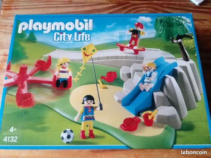 Boite playmobil city life parc à jeux neuf (image 1)