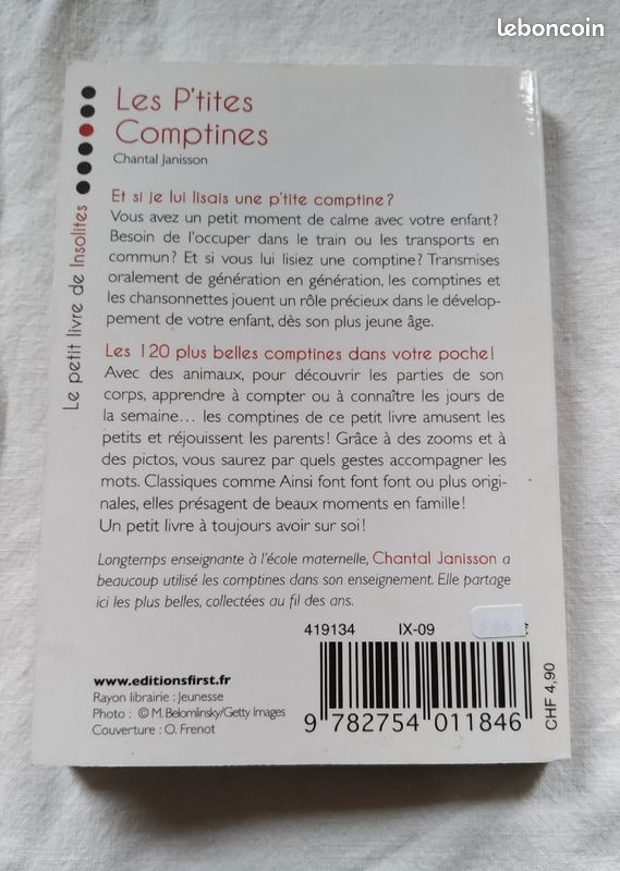 Livre "les Petites Comptines" (image 2)