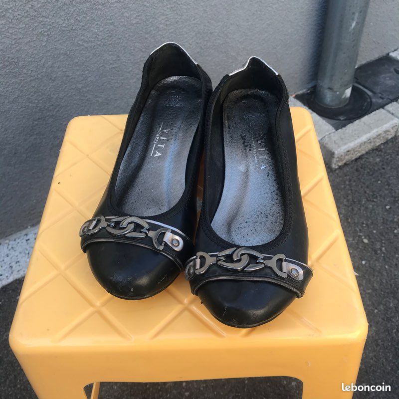 Ballerines noires (image 3)