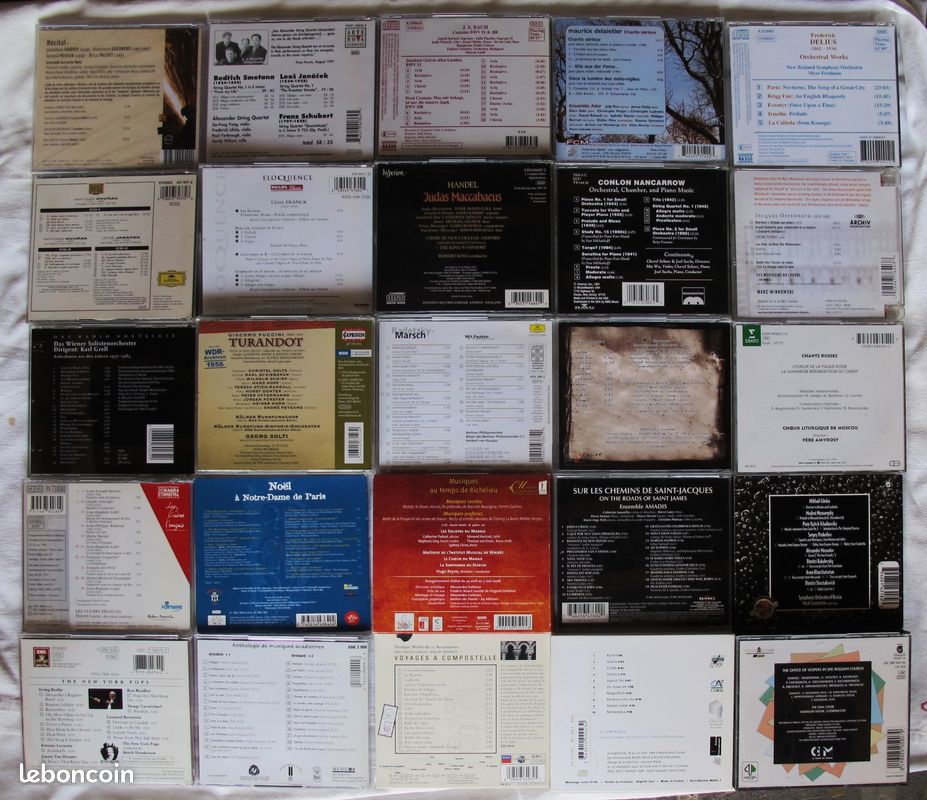 Lot de 25 disques - musique classique ou contemporaine - CD (image 2)